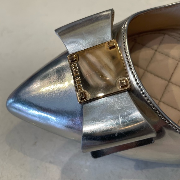 Cole Haan Silver Patent Leather size 9 - Picture 2 of 15